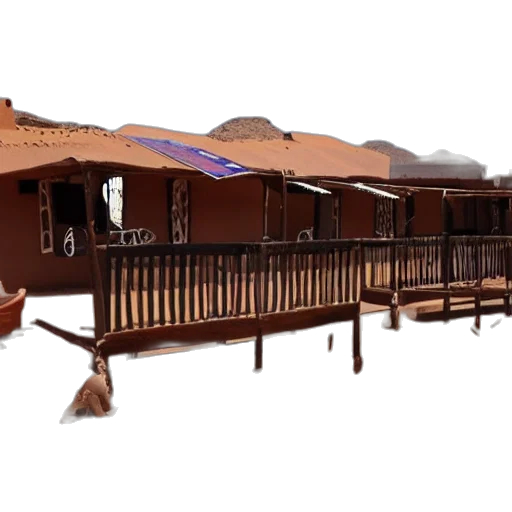 building, 3d render, concept art, tavern transparent PNG cut-out