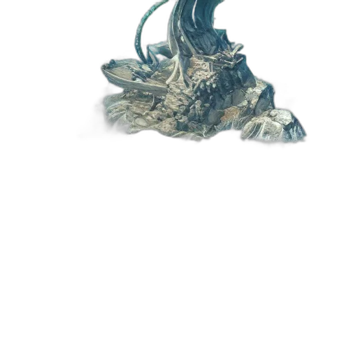 dragon, mask, crown, creature transparent PNG cut-out