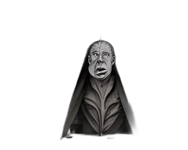 mask, face, jacket, creature transparent PNG cut-out