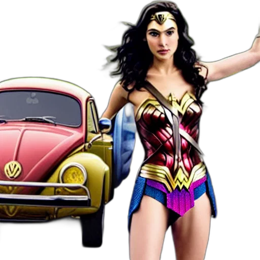 comic book art, concept art, photorealistic, gal transparent PNG cut-out