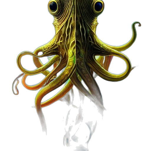 creature, staff, mask, animal transparent PNG cut-out