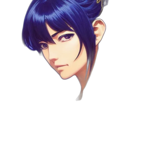 face, mask, crown, staff transparent PNG cut-out