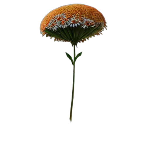 flower, crown, staff, hat transparent PNG cut-out