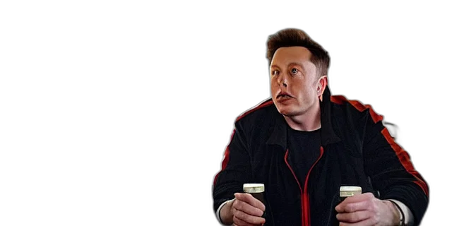 jacket, hair, face, staff transparent PNG cut-out