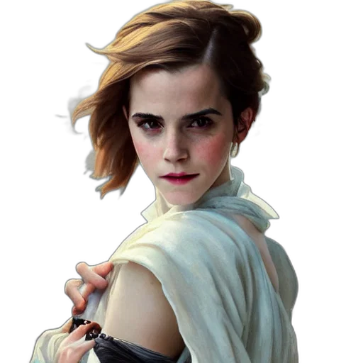 face, photorealistic, fantasy art, concept art transparent PNG cut-out