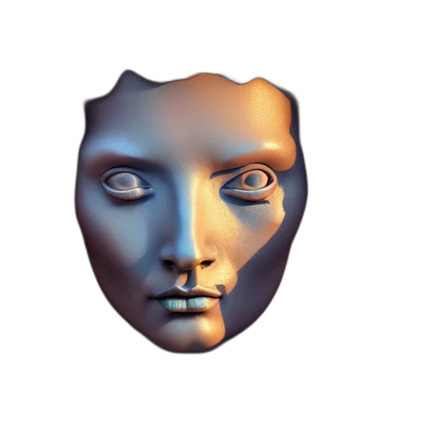 face, mask, robot, jewelry transparent PNG cut-out