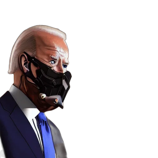 mask, robot, face, creature transparent PNG cut-out