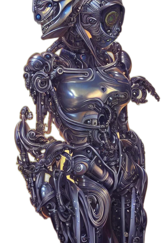 robot, dress, jewelry, mask transparent PNG cut-out