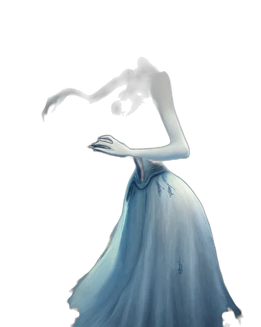 dress, mask, crown, creature transparent PNG cut-out