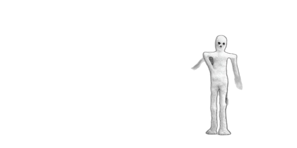 robot, creature, mask, staff transparent PNG cut-out
