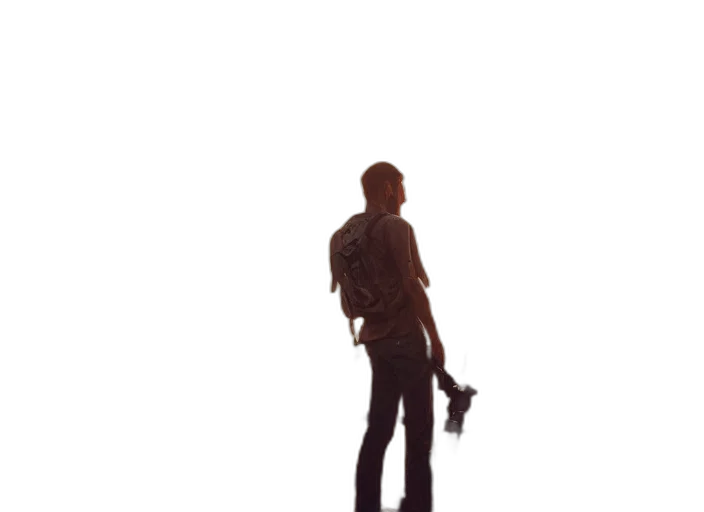 staff, weapon, jacket, robot transparent PNG cut-out