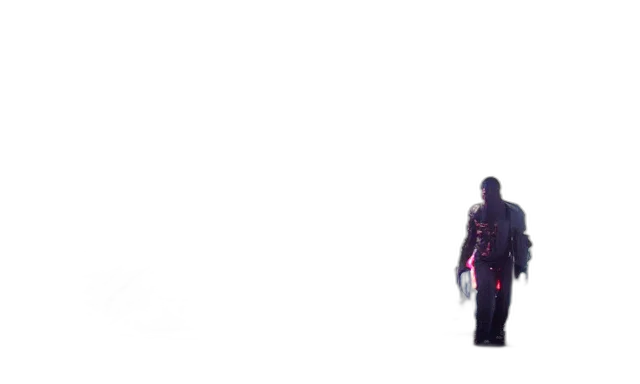 robot, sword, jacket, weapon transparent PNG cut-out
