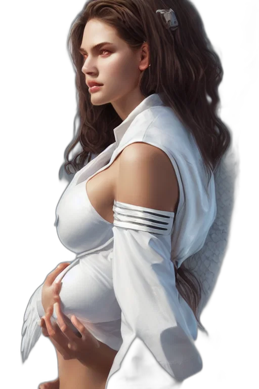 dress, concept art, photorealistic, fantasy art transparent PNG cut-out