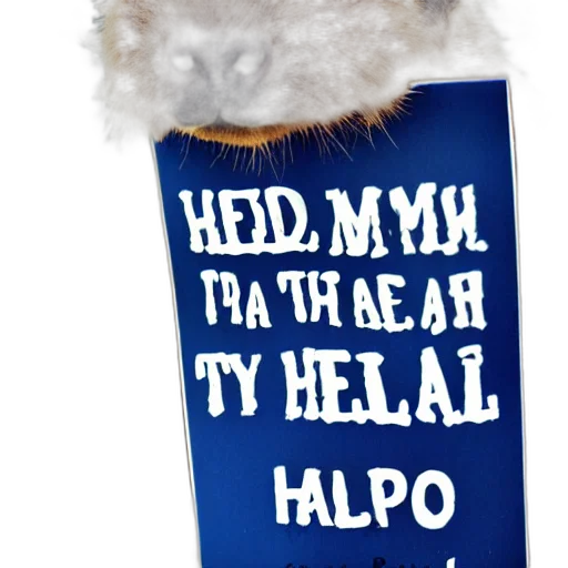 hat, hair, animal, realistic transparent PNG cut-out