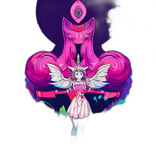 staff, dress, weapon, creature transparent PNG cut-out