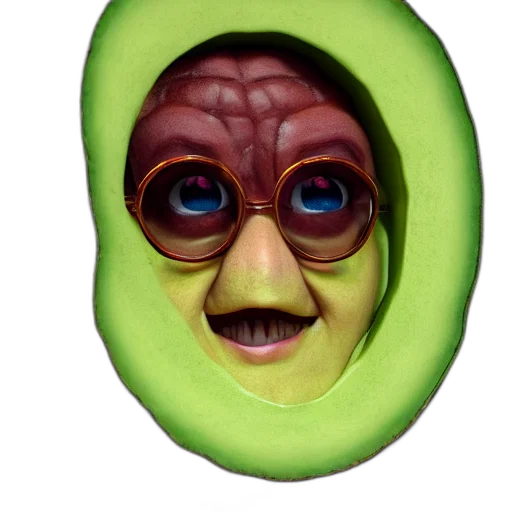 mask, face, creature, food transparent PNG cut-out