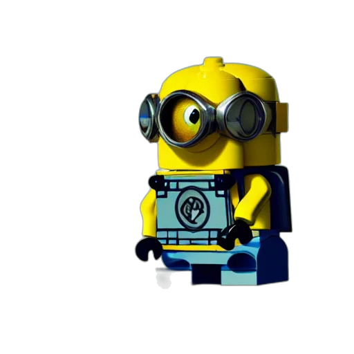 robot, staff, animal, 3d render transparent PNG cut-out
