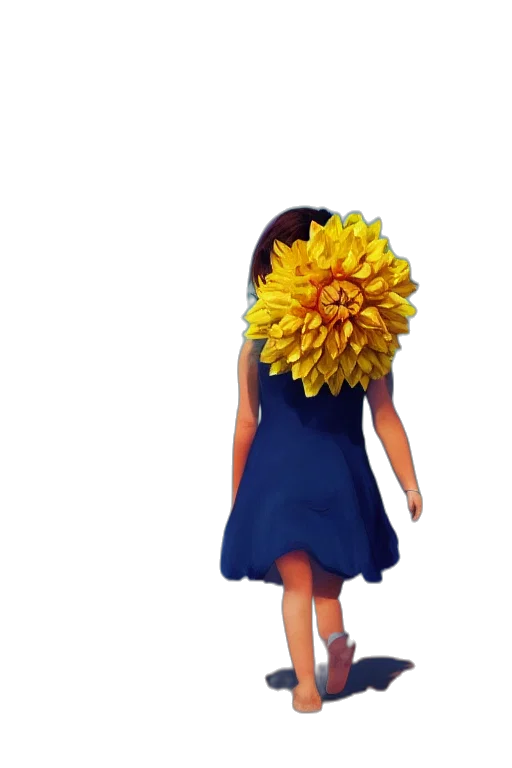 dress, flower, crown, umbrella transparent PNG cut-out