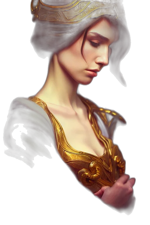 crown, jewelry, dress, face transparent PNG cut-out