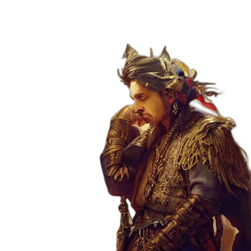 dragon, mask, staff, face transparent PNG cut-out