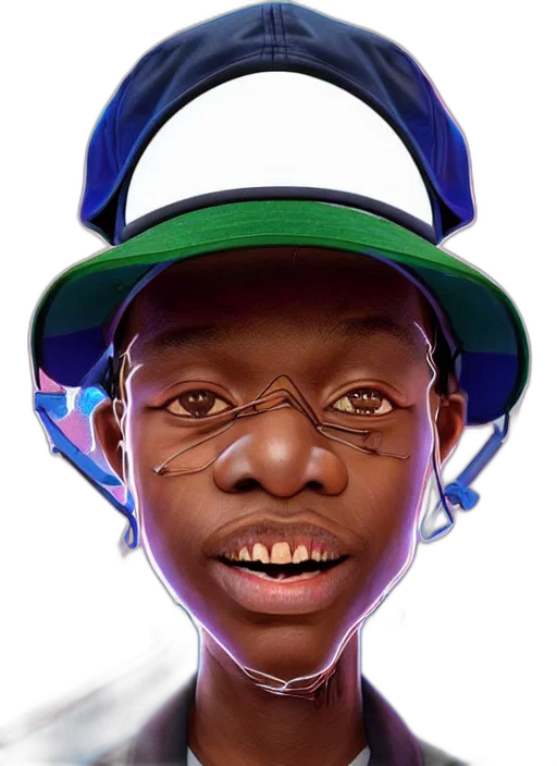 face, hat, mask, creature transparent PNG cut-out