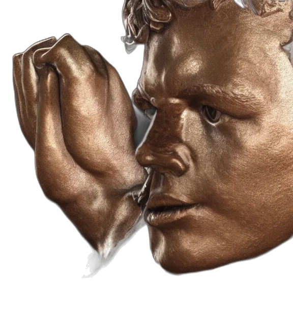 face, mask, hair, jewelry transparent PNG cut-out