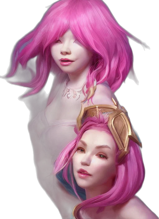 face, crown, mask, fantasy art transparent PNG cut-out