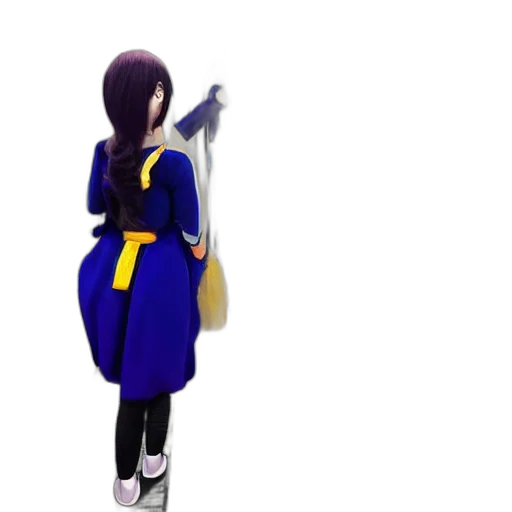staff, jacket, dress, 3d render transparent PNG cut-out