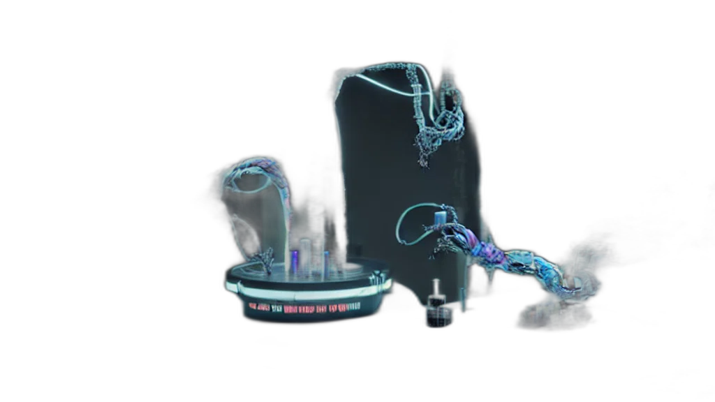 robot, weapon, jewelry, concept art transparent PNG cut-out