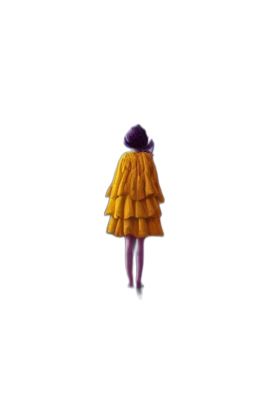 dress, jacket, hair, umbrella transparent PNG cut-out