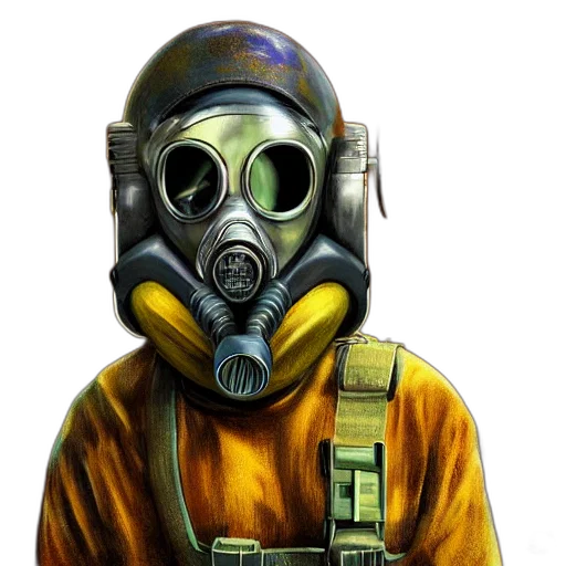 mask, jacket, face, robot transparent PNG cut-out
