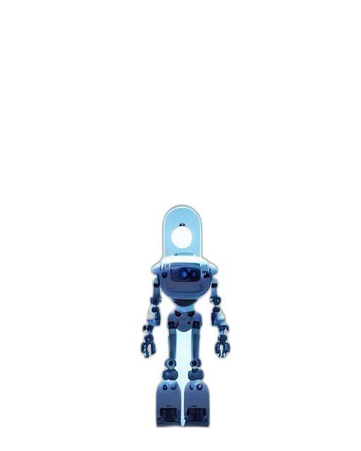 robot, bottle, staff, weapon transparent PNG cut-out