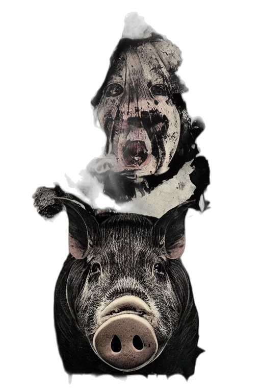 animal, mask, face, creature transparent PNG cut-out