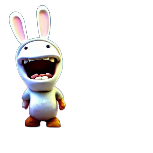 animal, creature, staff, 3d render transparent PNG cut-out
