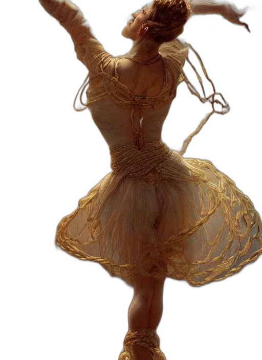 dress, mask, staff, crown transparent PNG cut-out