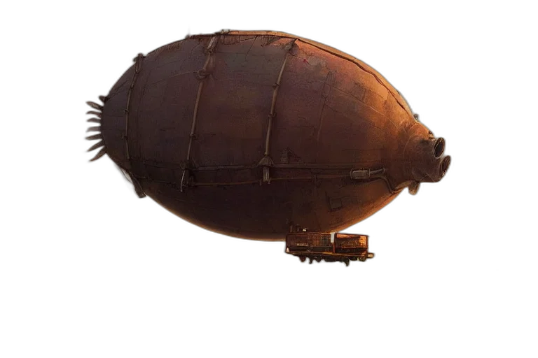 animal, hat, weapon, robot transparent PNG cut-out