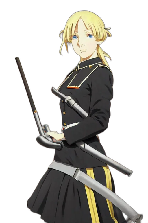 staff, sword, weapon, jacket transparent PNG cut-out