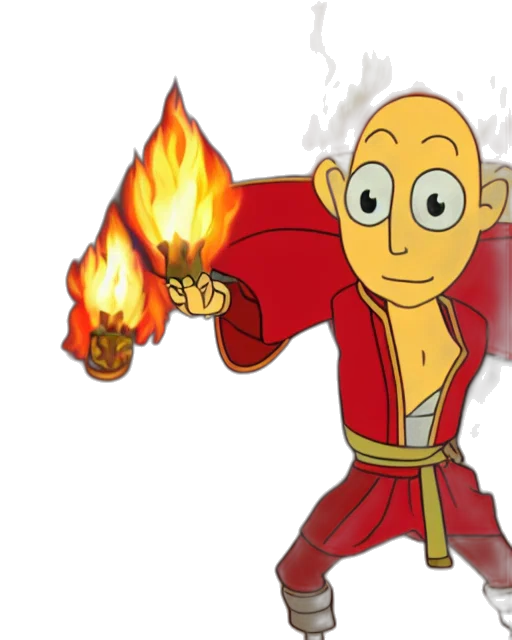 jacket, staff, cartoon, concept art transparent PNG cut-out