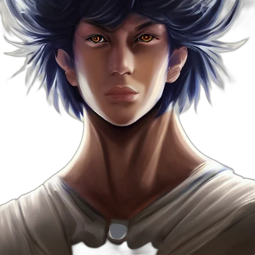 face, hair, mask, fantasy art transparent PNG cut-out