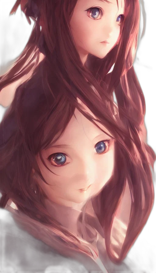 face, crown, hair, creature transparent PNG cut-out