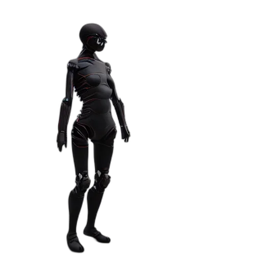 robot, dress, creature, mask transparent PNG cut-out