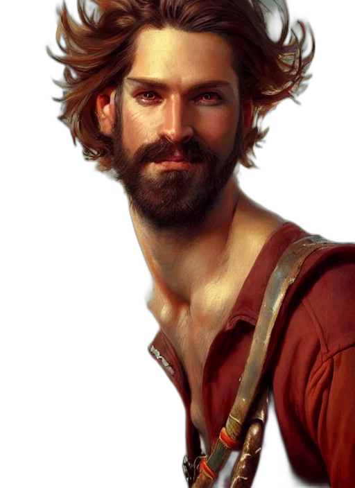 face, hair, sword, crown transparent PNG cut-out