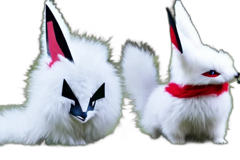 mask, animal, creature, 3d render transparent PNG cut-out