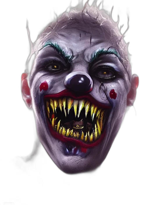 face, mask, creature, concept art transparent PNG cut-out
