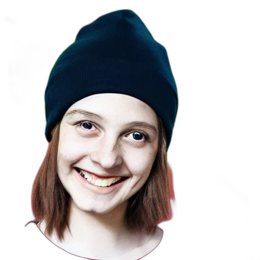 hat, face, crown, jacket transparent PNG cut-out