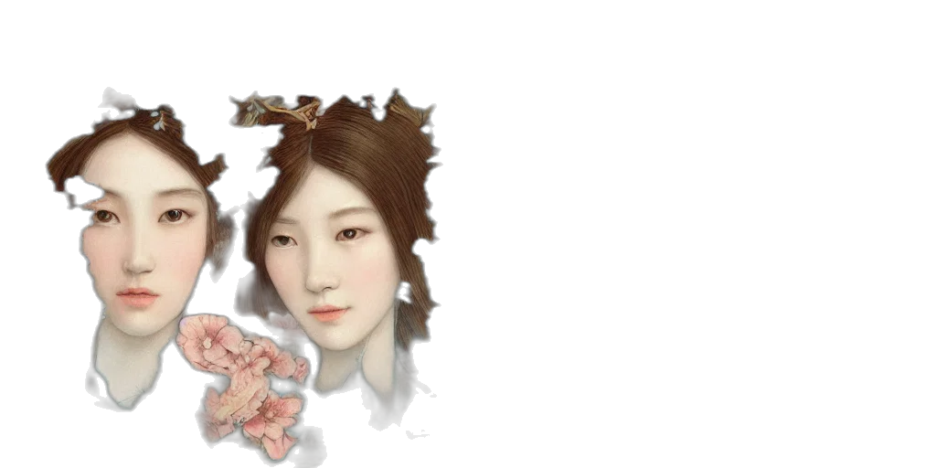 face, crown, photorealistic, fantasy art transparent PNG cut-out