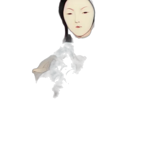 face, mask, dress, staff transparent PNG cut-out