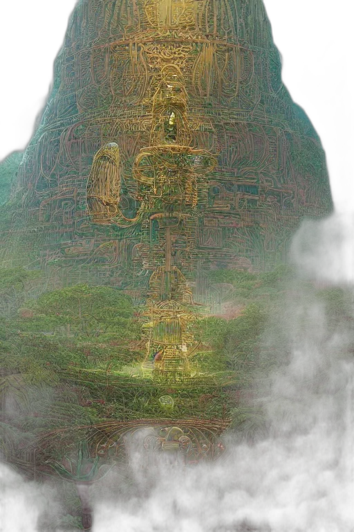 robot, staff, sword, mask transparent PNG cut-out