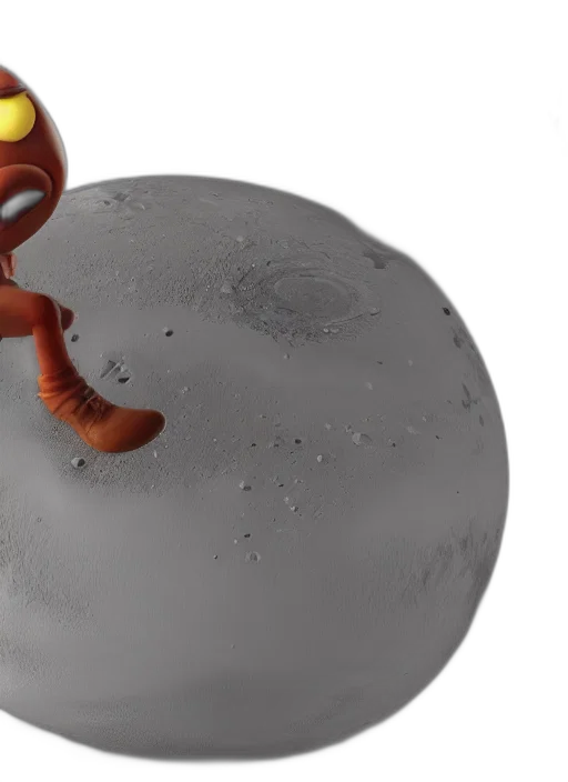 3d render, concept art, outer space, render transparent PNG cut-out