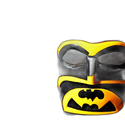 mask, 3d render, comic book art, concept art transparent PNG cut-out
